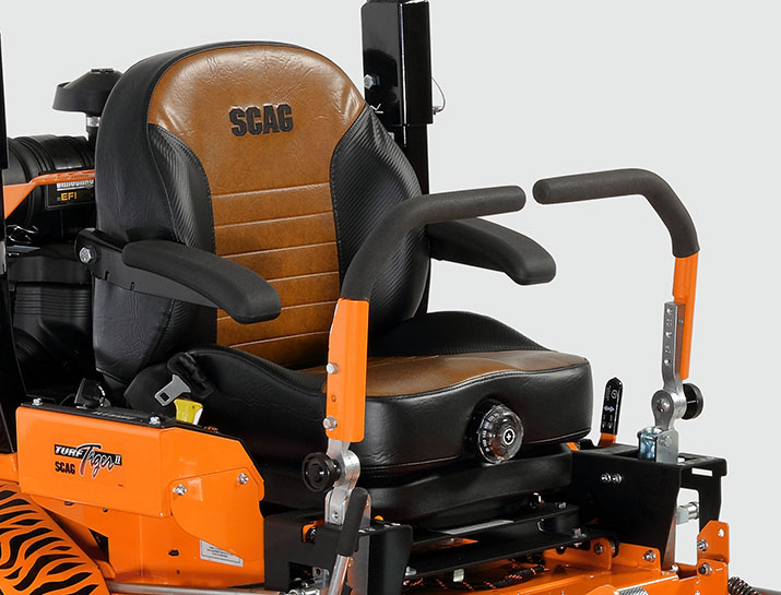 Feature_CommandComfortOperatingSystem_TurfTigerII_Seat_715x545 The Turf Tiger II command-comfort operator station is built around you